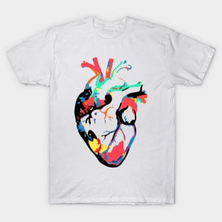 Colourful Heart T-Shirt